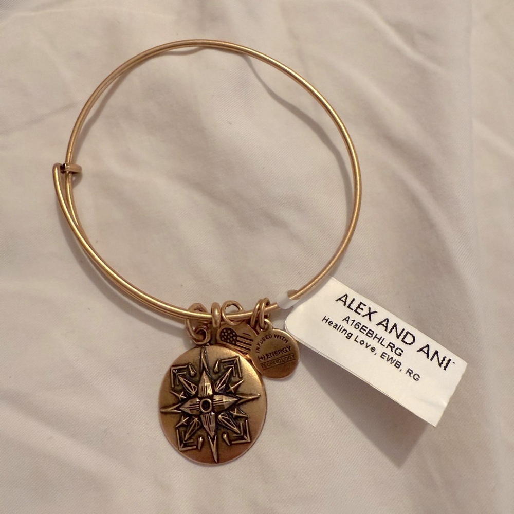 Healing Love Gold Charm Bracelet